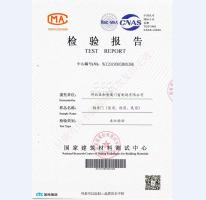 鋼質(zhì)門檢測報告