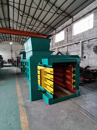 節省用電的廢紙打包機正式運轉后超載怎么辦